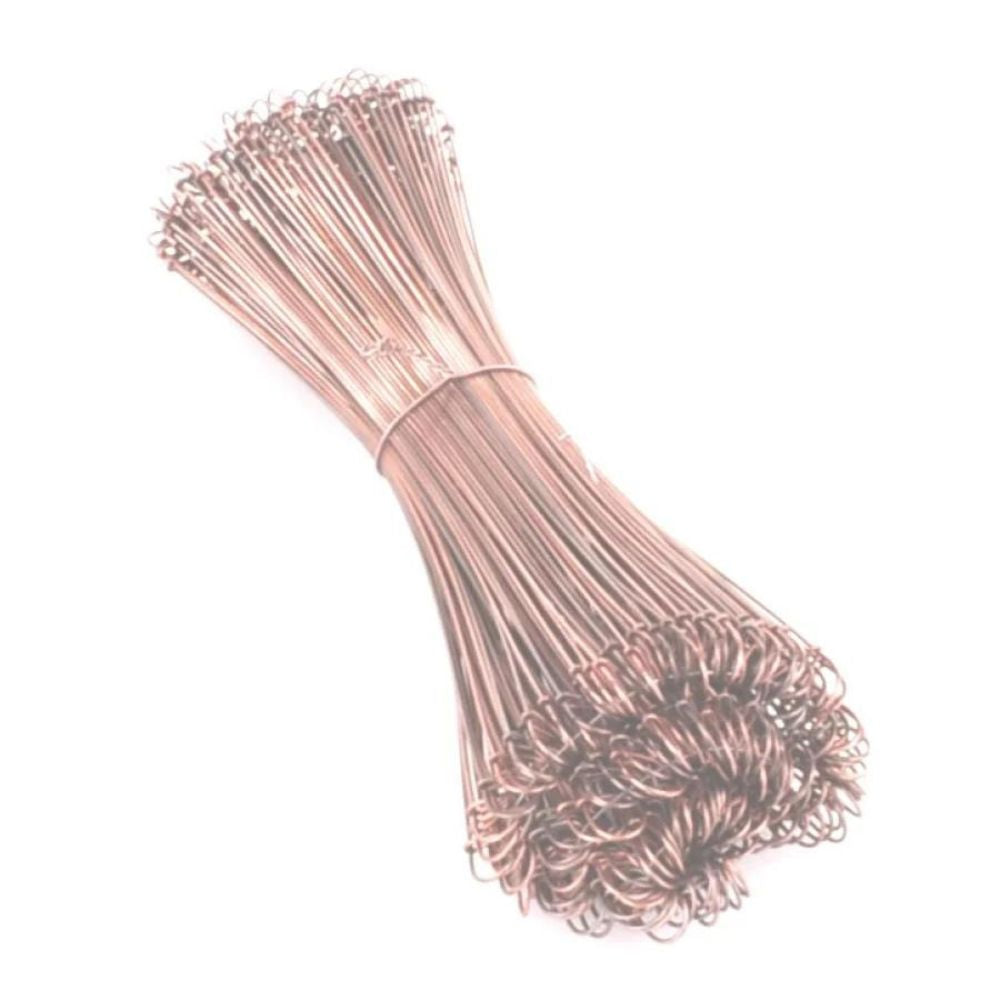 Drahtschlingen zum Verschließen von Müllsäcken verkupfert 200 Stück-Altruan