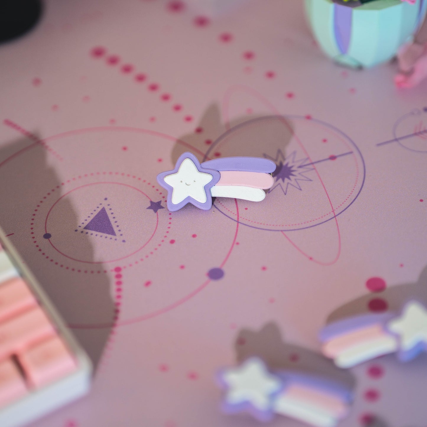 Haarclip Sternförmig zur sicheren Haarfixierung