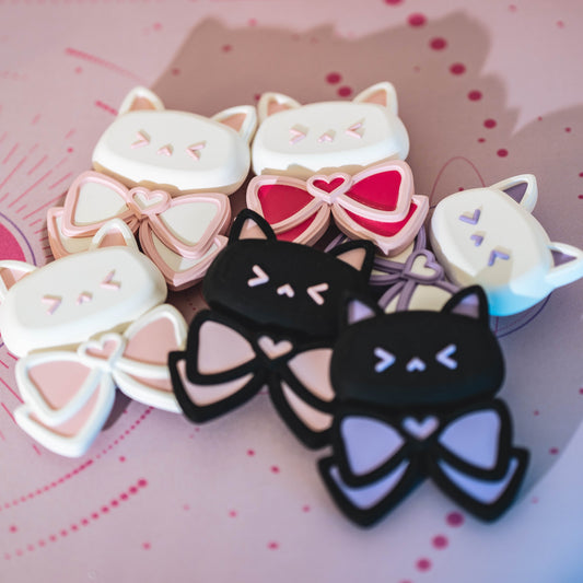 Personalisierbares Katzen-Accessoire für Kopfhörerständer