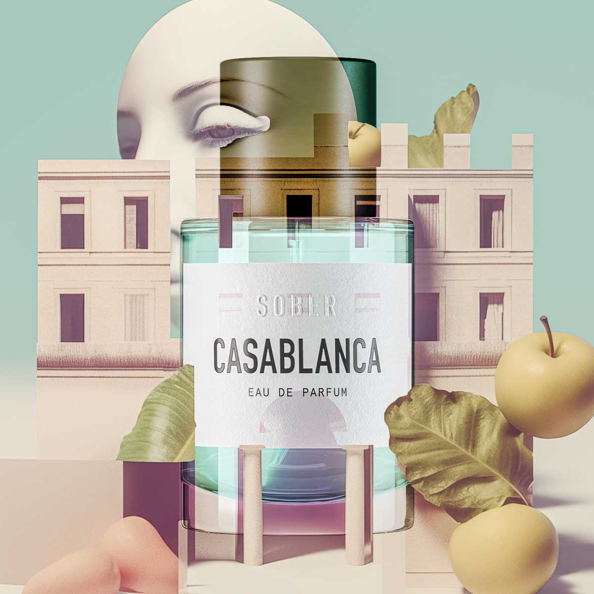 Casablanca Eau de Parfum 50ml Unisex Duft mit Marokkanischer Inspiration-sober