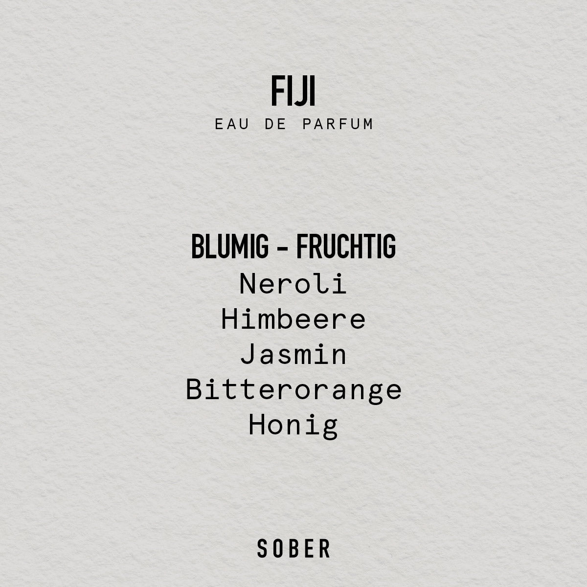 FIJI Eau de Parfum Unisex 50ml Blumig Fruchtiger Duft-sober