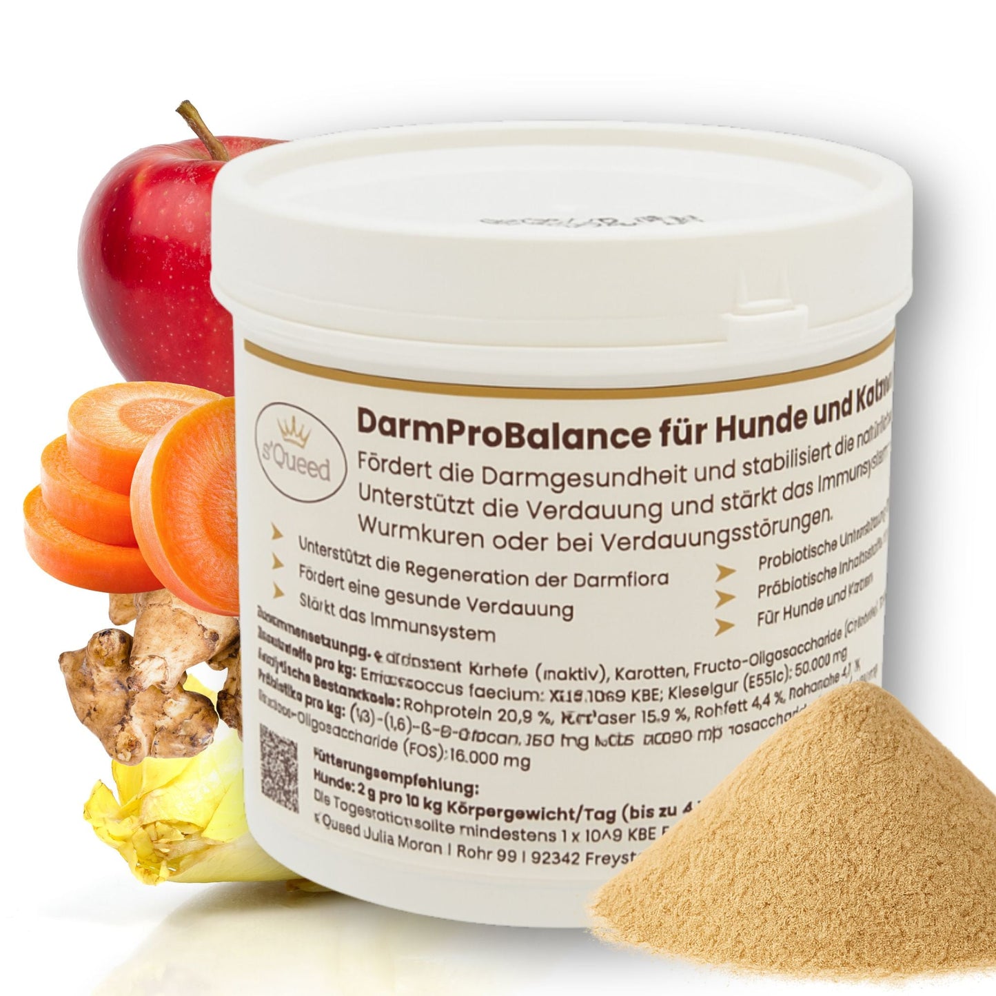 Darmpulver Katze - Durchfall und Erbrechen Katze -Darmflora Katze aufbauen