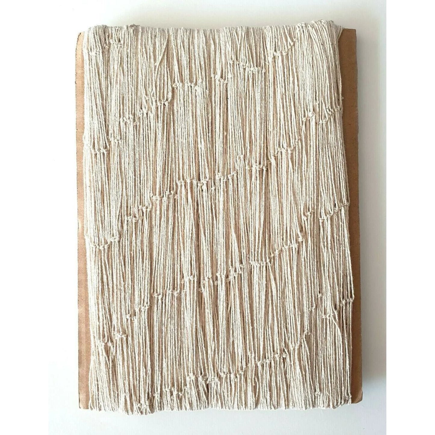 Dekonetz Fischernetz maritim 1x2 m weiß natur Baumwolle Deko Netz 100x200 cm