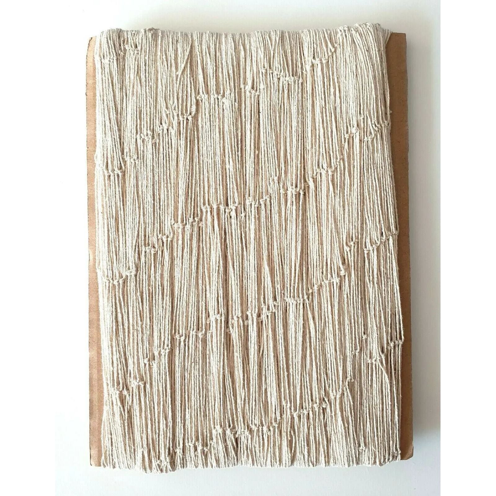 Dekonetz Fischernetz maritim weiß natur Baumwolle Deko Netz 200x400 cm