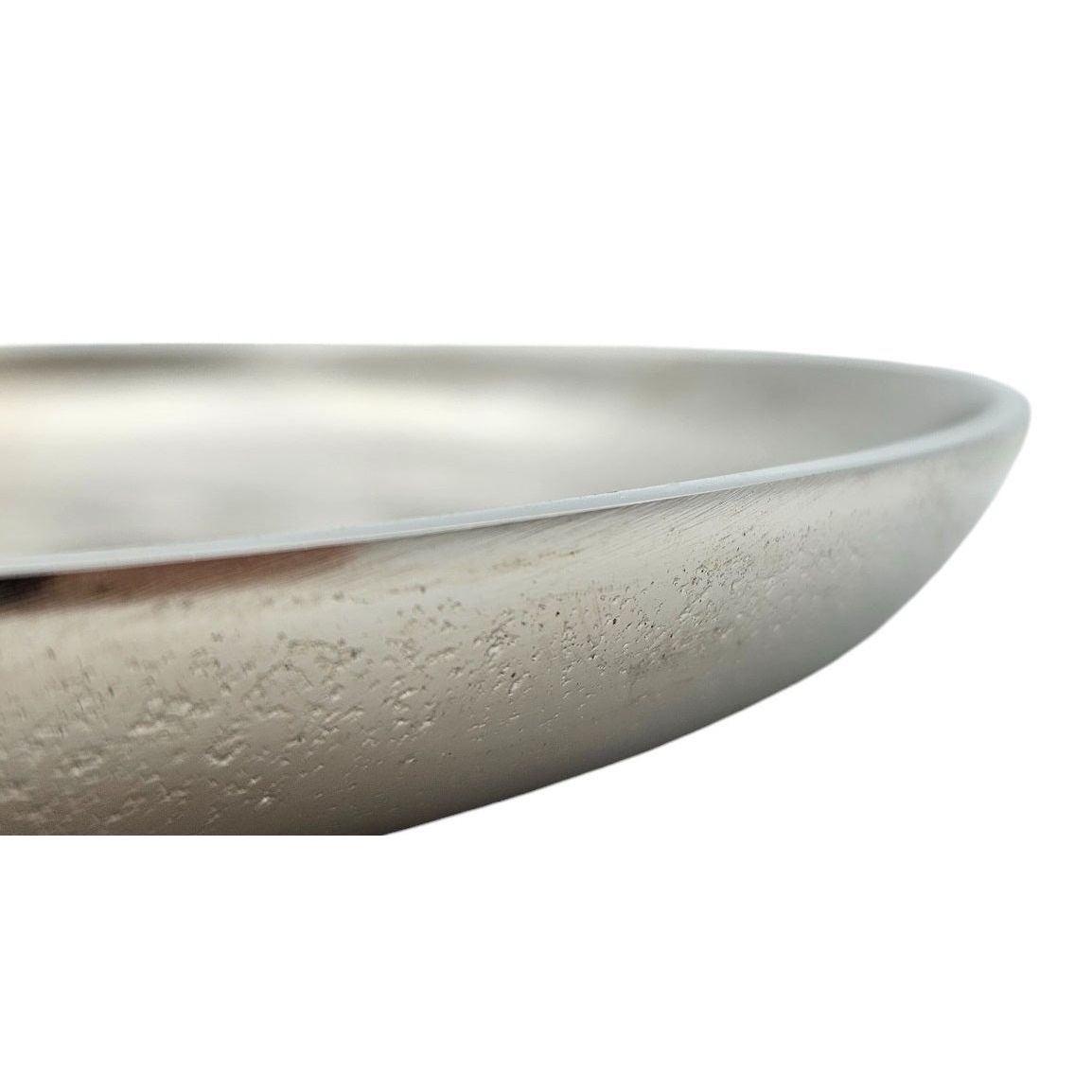 Dekoteller Silber Metall Teller Schale Dekotablett Kerzenteller Dekoschale Ø20cm
