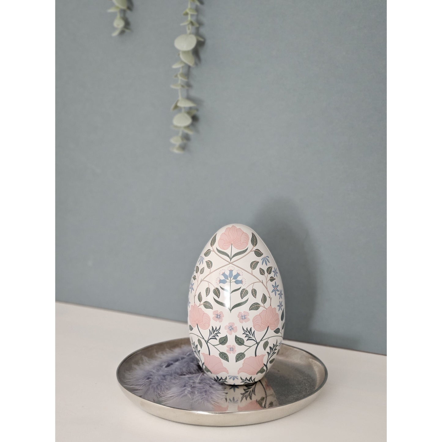 Dekoteller Silber Metall Teller Schale Dekotablett Kerzenteller Dekoschale Ø20cm