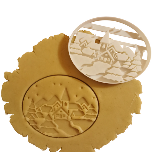 Dorf Ausstechform Keksausstecher Kreative Backideen PLA