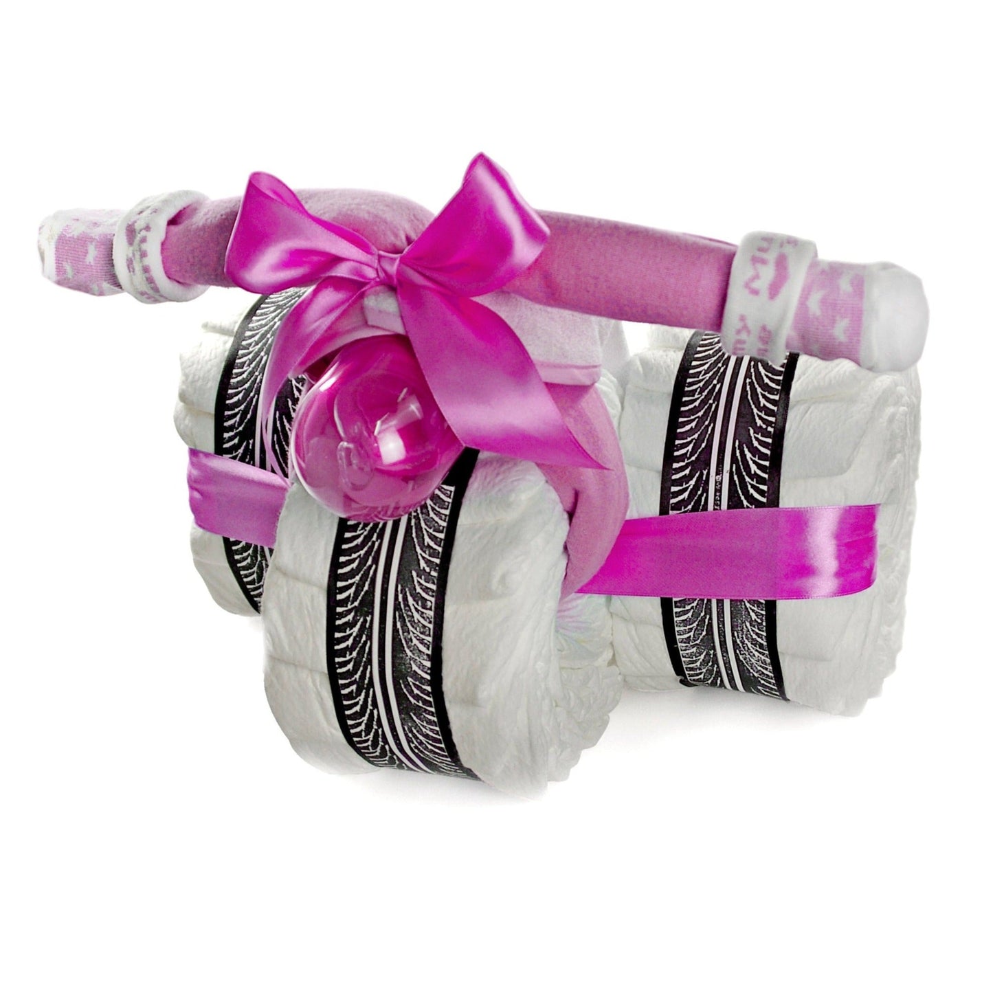 Windeltorte Windeldreirad CRUISER rosa-dubistda