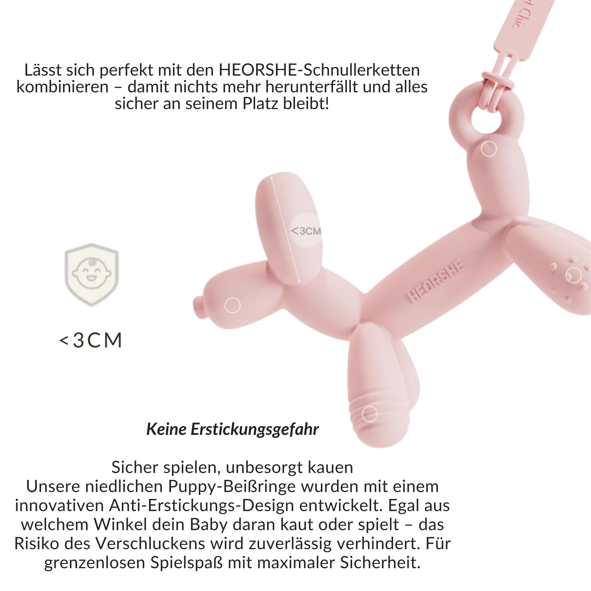 Sicherer und weicher Beißring für entspannte Zahnungszeit