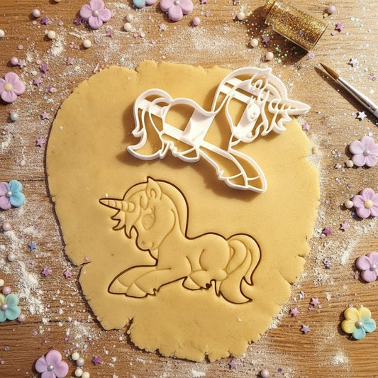 Einhorn Ausstechform perfekt für detailreiche Kekse