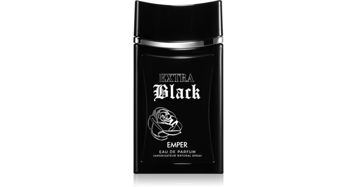 Emper Extra Black Eau de Parfum 85 ml Unisex Duft mit rauchigen Noten-BEAUTY PLATZ