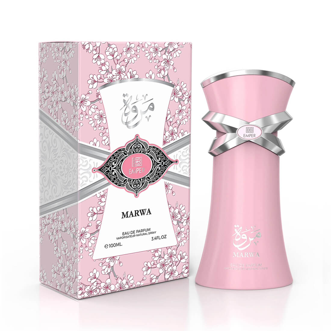 Emper Marwa Eau de Parfum 100 ml für Frauen mit fruchtiger und blumiger Note-BEAUTY PLATZ