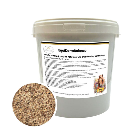 EquiDarmBalance 1kg natürliches Zusatzfutter bei Kotwasser und sensibler Verdauung