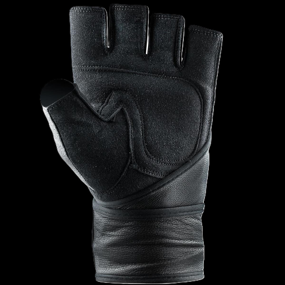 Leder Fitness Handschuhe mit stabilisierender Handgelenkbandage für Fitness-MG Sports Company