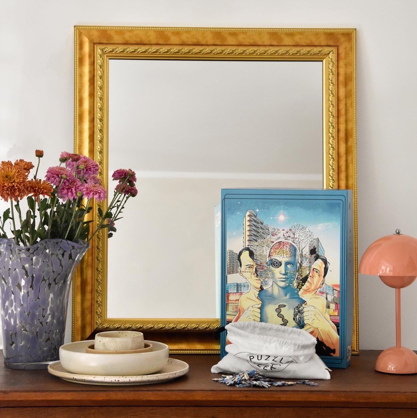 Limitierte Puzzle Edition mit 500 Teilen und Fairtrade Baumwollbeutel