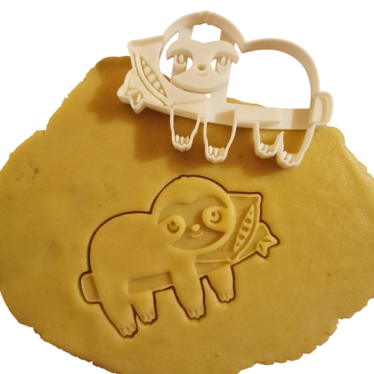 Faultier Ausstechform Keksausstecher hochwertig gefertigt