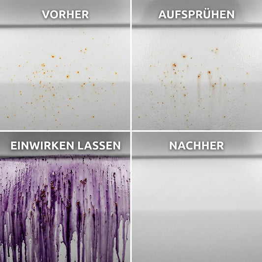 Flugrost Entferner für Lack und Felgen mit Wirkindikator und pH-Neutral-VISCURA