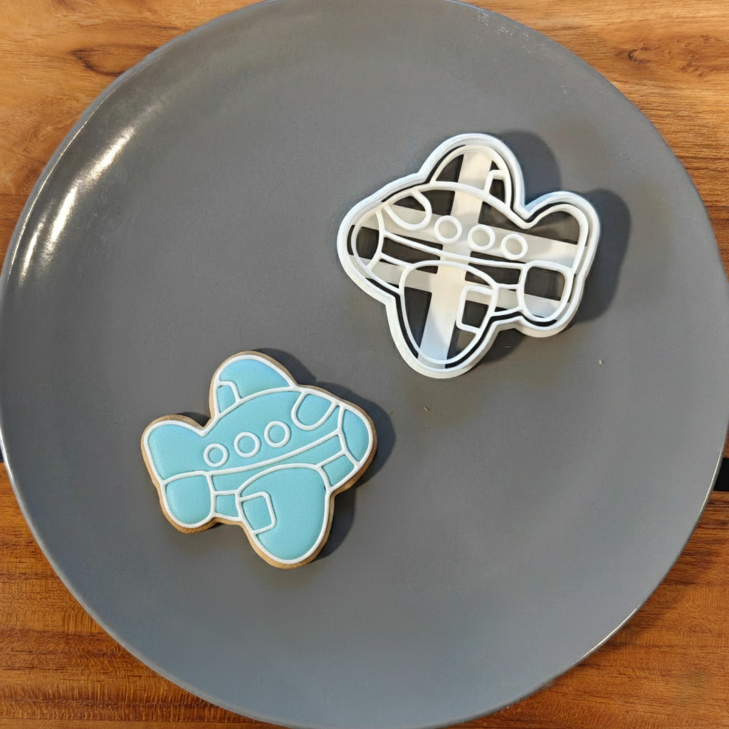 Flugzeug Ausstechform für detailreiche und einfache Backergebnisse