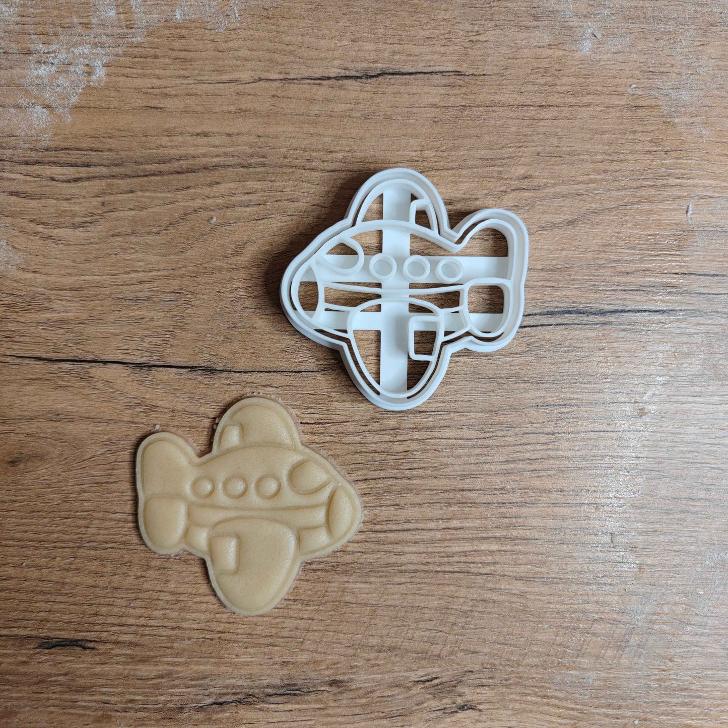 Flugzeug Ausstechform für detailreiche und einfache Backergebnisse