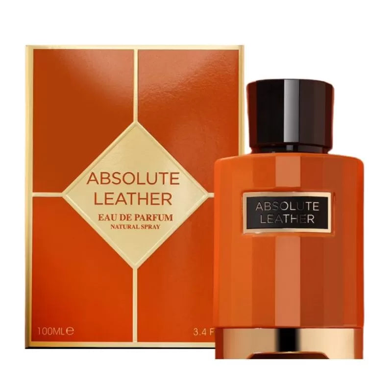 Fragrance World Absolute Leather Eau de Parfum 100ml Unisex Duft-BEAUTY PLATZ