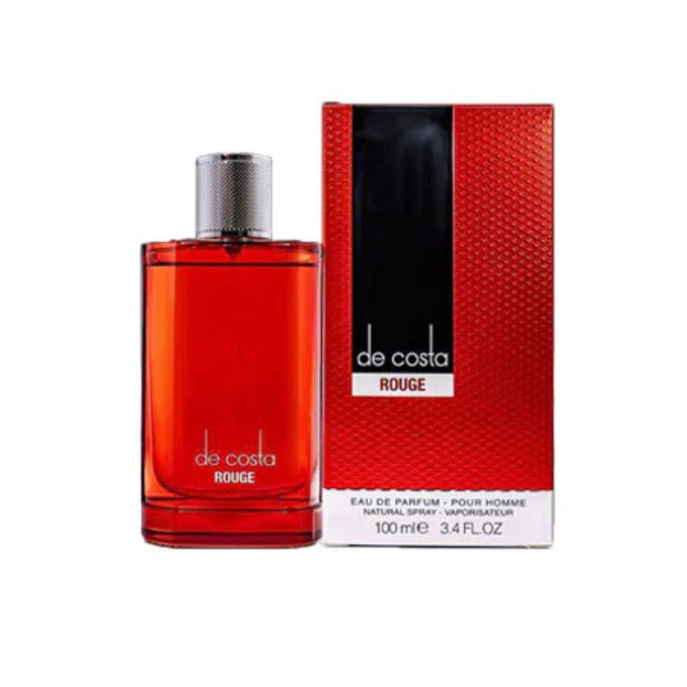 Fragrance World De Costa Rouge Eau de Parfum 100ml Herren Duft-BEAUTY PLATZ
