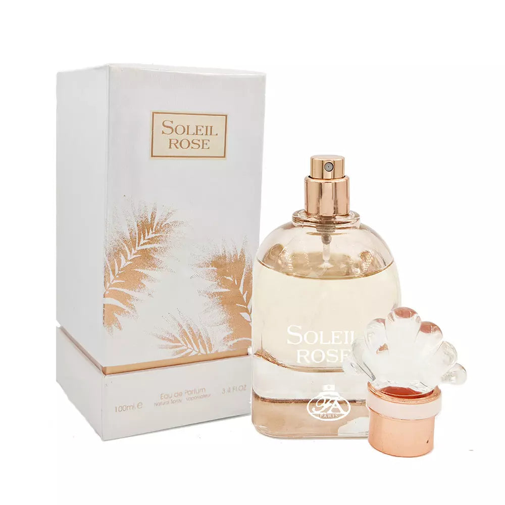 Fragrance World Soleil Rose Eau de Parfum 100ml Damen Duft elegant frisch-BEAUTY PLATZ