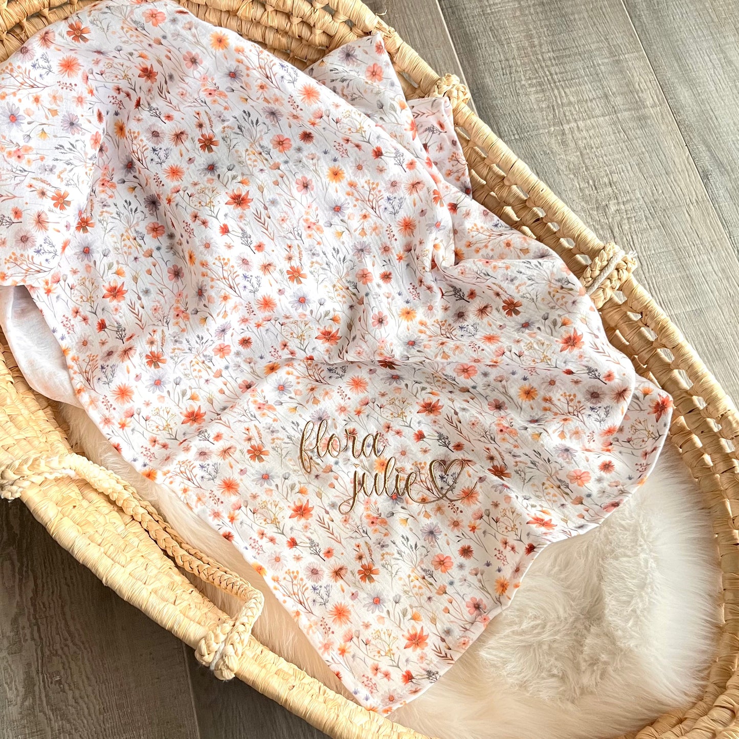 Weiches Musselintuch für Kinderwagen und Alltag