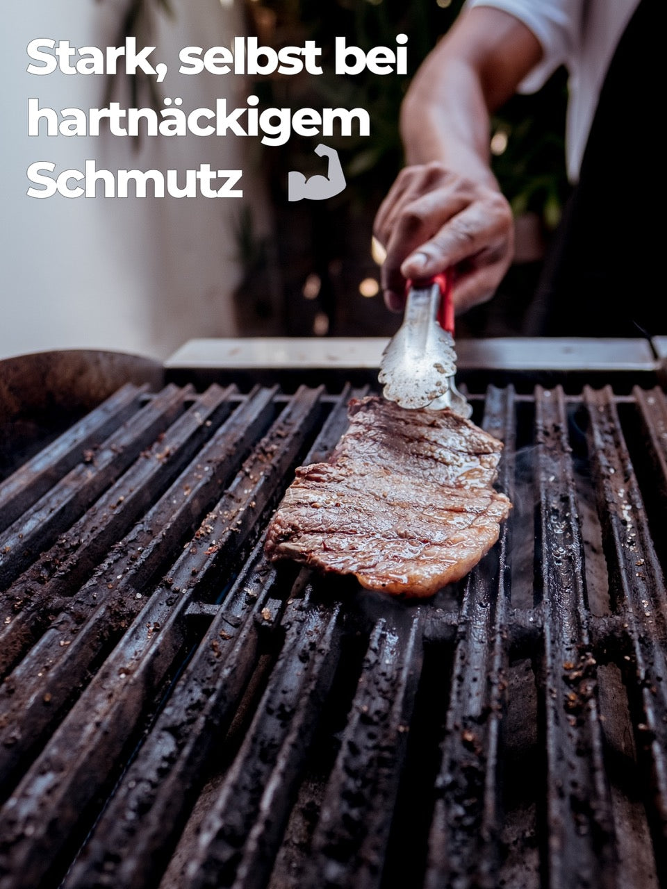 Grillbürste Messing für Gussrost & Grillrost Reinigung - Gusseisen Reiniger-Grünschloss