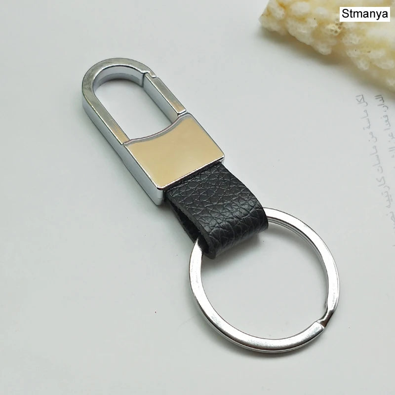 Eleganter Metall-Schlüsselanhänger mit Herz-Design, Unisex - robust
