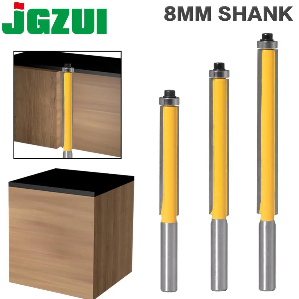 8mm Schaft langer Klinge Fräser Endlager für Holzbearbeitungswerkzeug