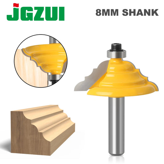 Tischkantenfräser mit 20,3 cm Schaft für präzise Holzbearbeitung
