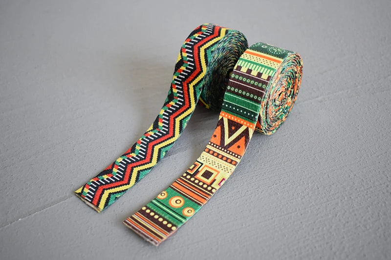 25 mm Gurtband 5 Yards bedruckt in 18 Farben für Taschen & Zubehör-Yabubest - Home & More