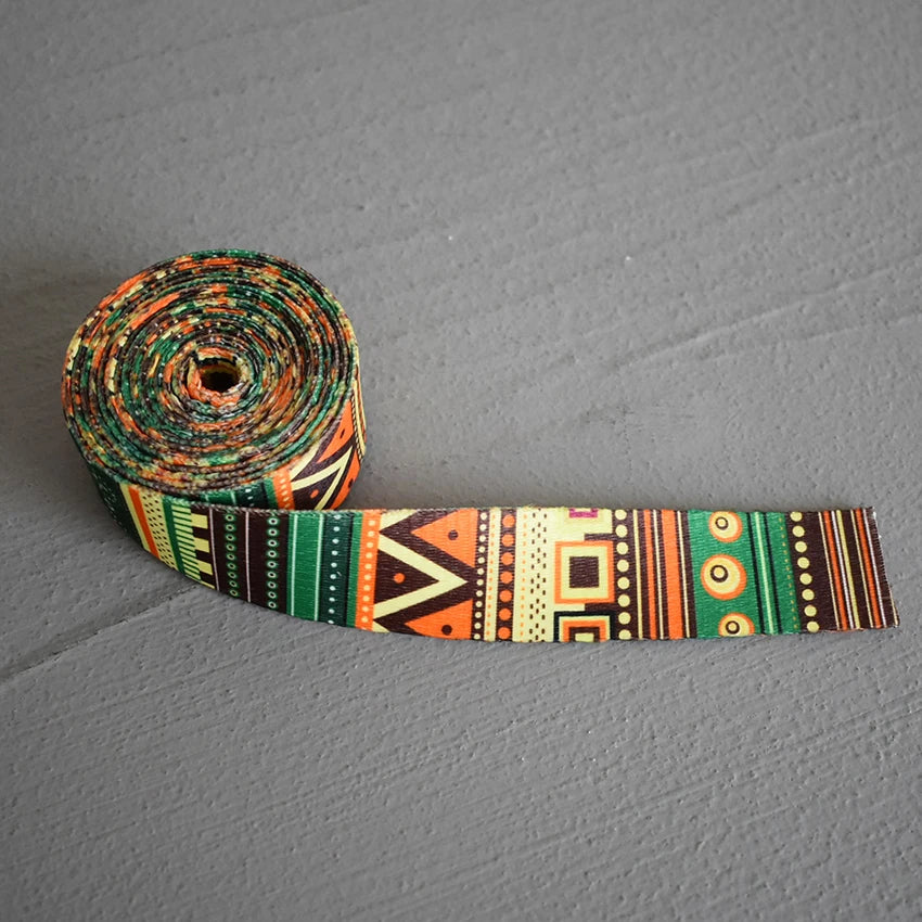 25 mm Gurtband 5 Yards bedruckt in 18 Farben für Taschen & Zubehör-Yabubest - Home & More