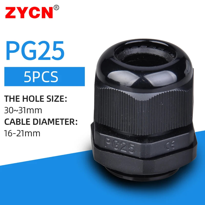 Robuste IP68 Nylon Kabelverschraubung für zuverlässigen Schutz