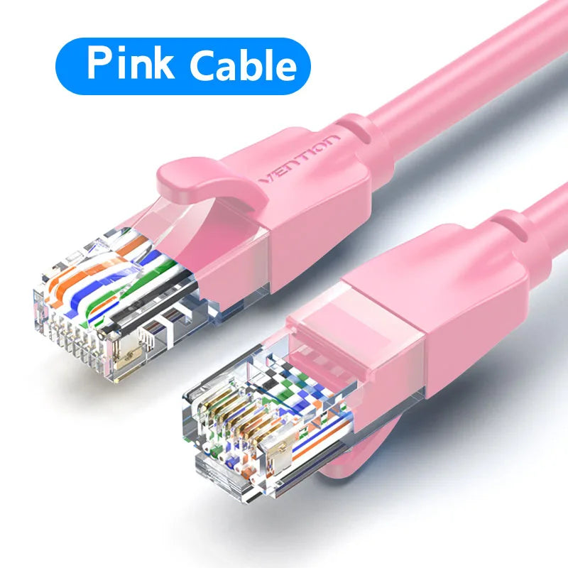 Cat6 Netzwerkkabel RJ45 1000 Mbit/s LAN Patchkabel in verschiedenen Längen
