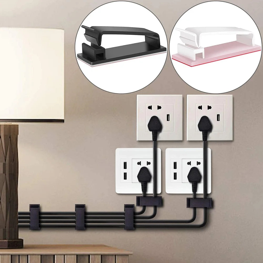 Kabel Organizer Clip für Desktop USB PC Maus Kopfhörer Kabelmanagement