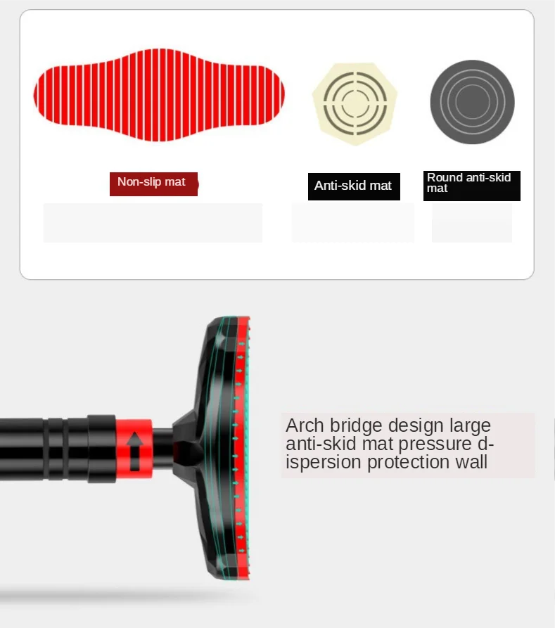 Verstellbare Trainingsstange für Zuhause aus Stahl
