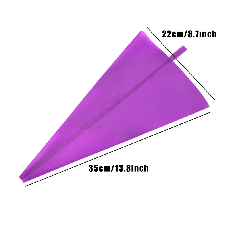 Wiederverwendbare Silikon Gebäcktasche für Kuchen Dekorieren DIY