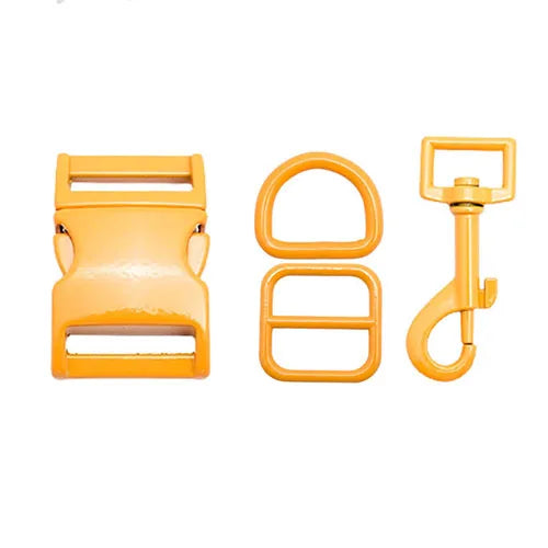 Vielseitiges Metall Beschlag Set für DIY Haustierhalsbänder & Taschen