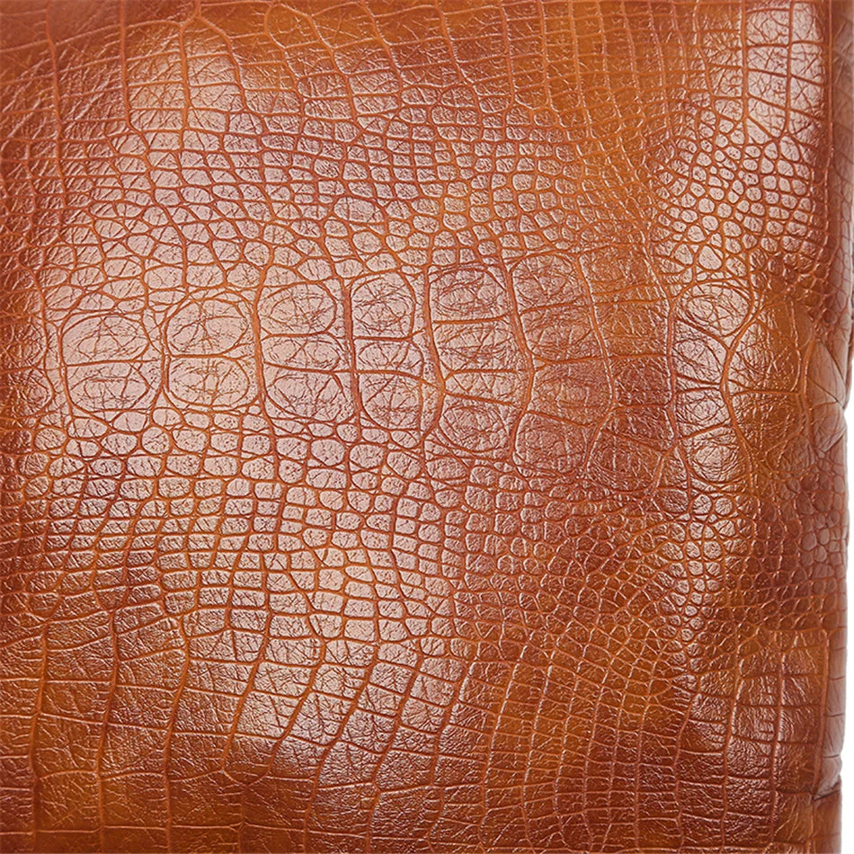 Multi Taschen Casual Schultertaschen Frauen Retro Flap Handtasche