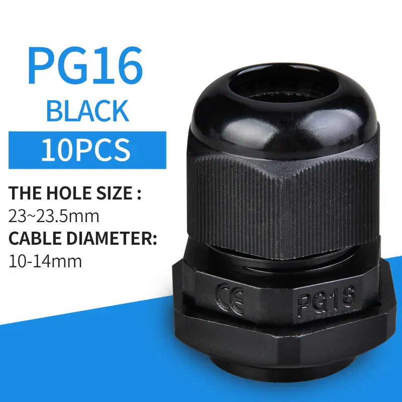 Robuste IP68 Nylon Kabelverschraubung für zuverlässigen Schutz