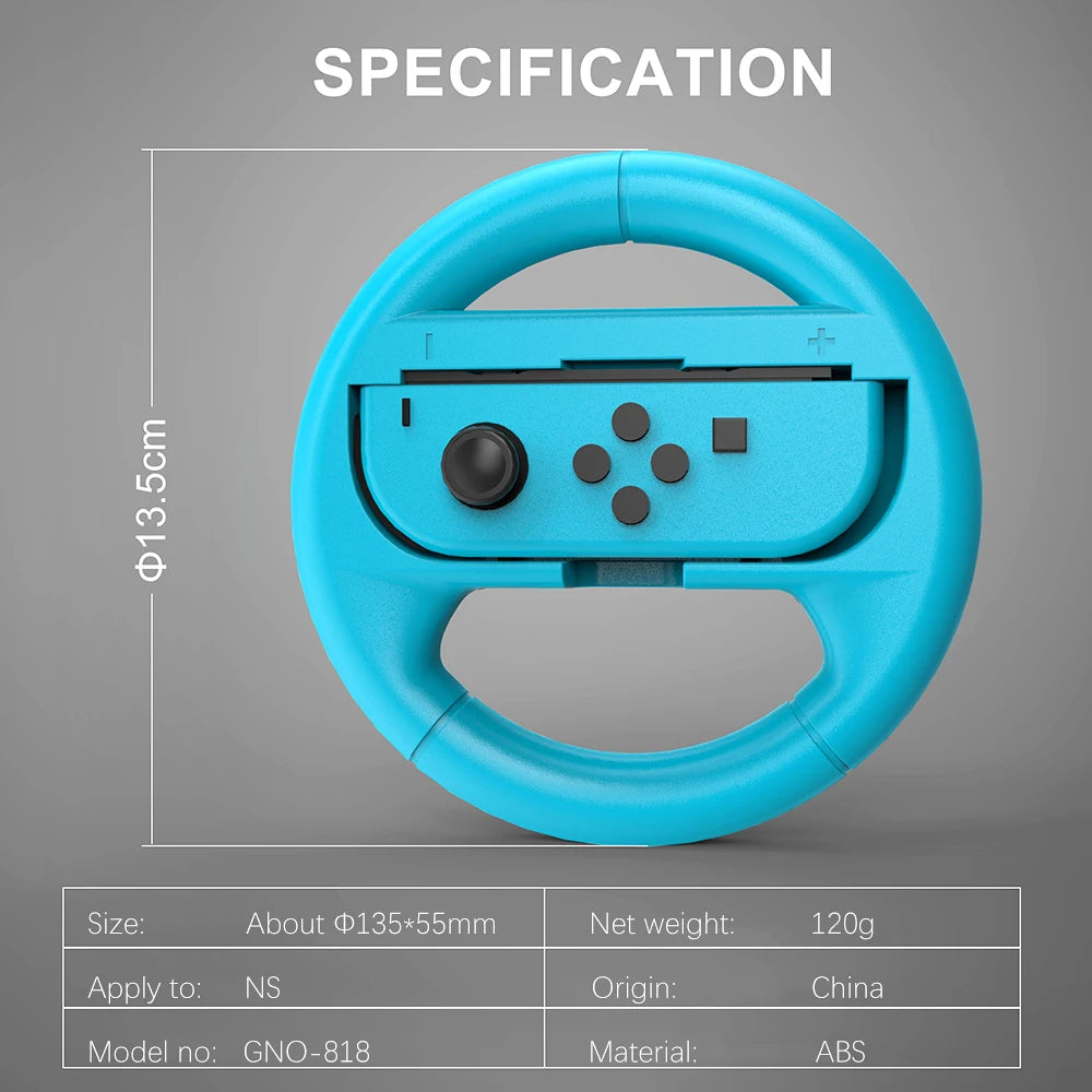 Joypad Racing Lenkräder aus robustem ABS für Nintendo Switch OLED