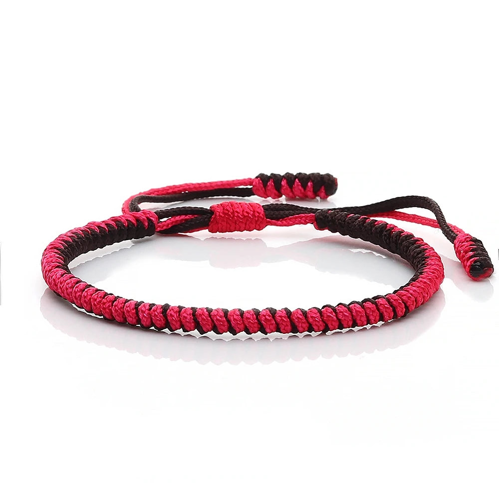 Braunes geflochtenes Armband verstellbar Handarbeit für Damen Herren