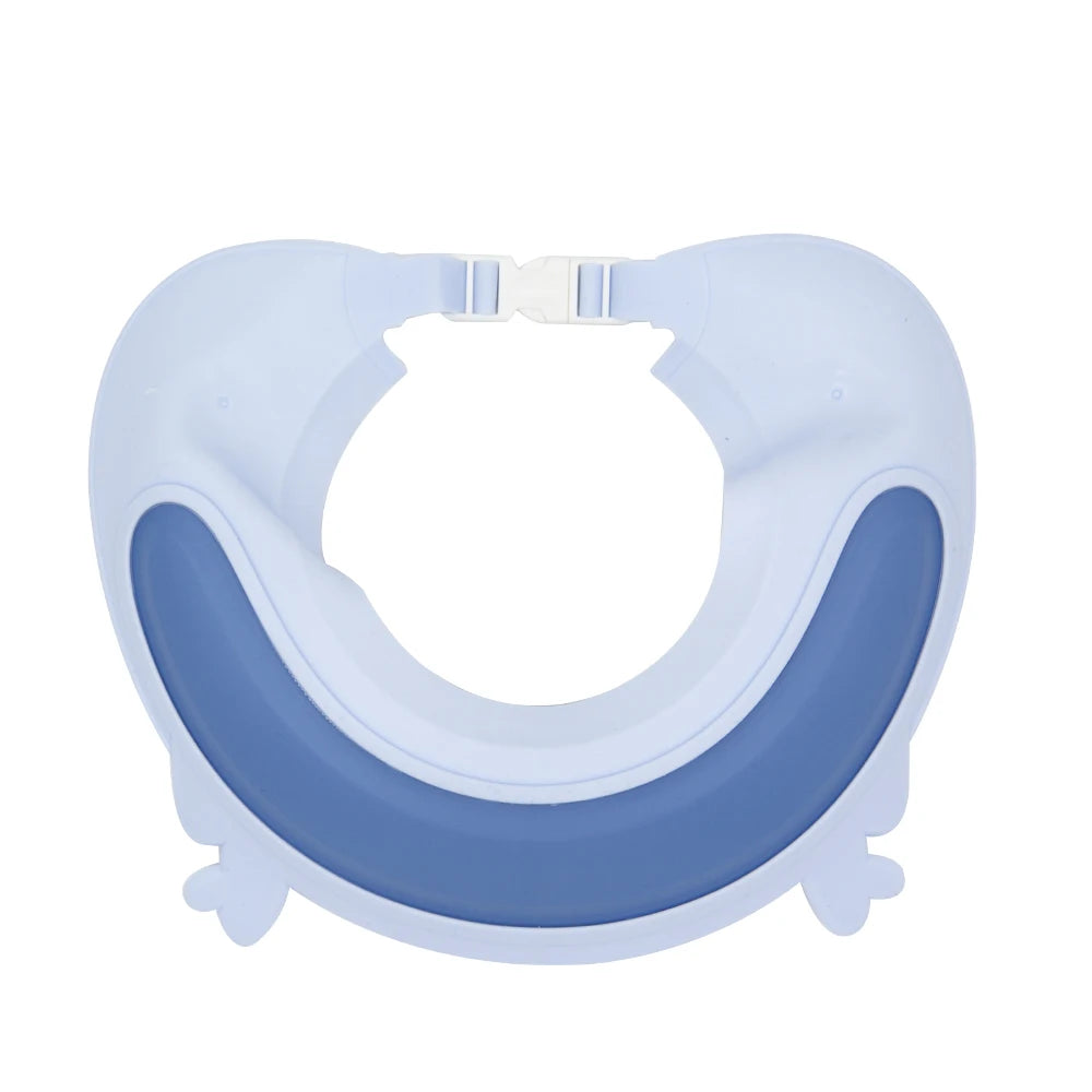 Stressfreies Baby-Baden: Einstellbare Shampoo Kappe mit Ohrschutz