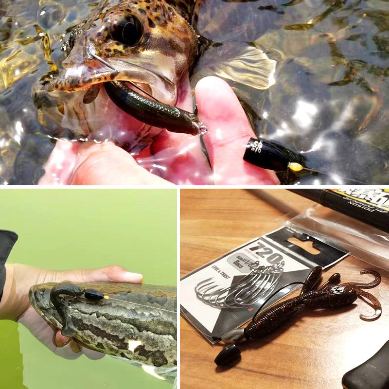 Texas Rig Bleisinker Bullet Gewicht 1,8 bis 28 Gramm für Angelzubehör