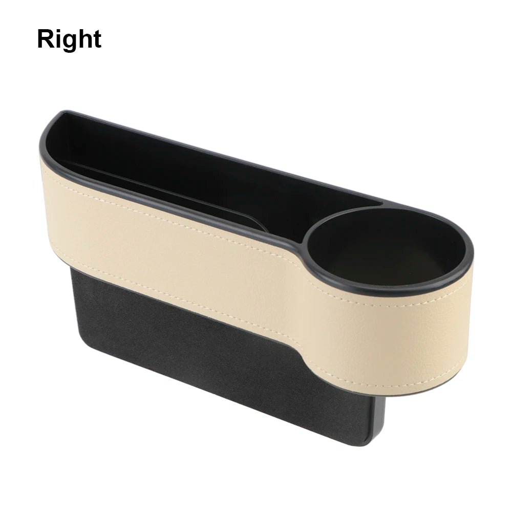 PU Leder Auto Sitz Lücke Organizer Box mit Ladefach für Vielseitige Nutzung