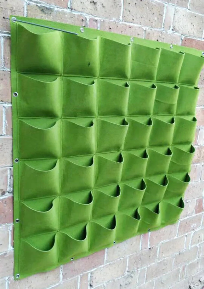 Wand Pflanztaschen Vertikaler Blumentopf Garten Zubehör