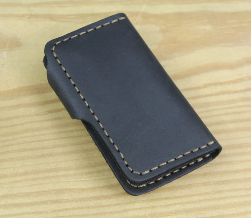 Handgemachtes echtes Leder Schlüsseletui für Herren und Damen