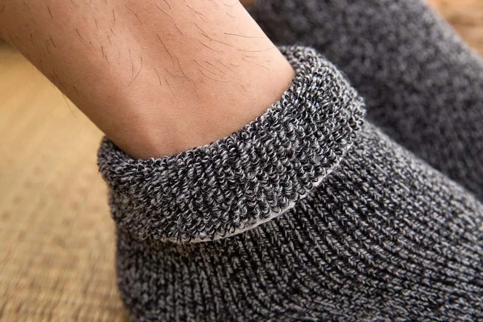 Dicke warme Merino Wollsocken für Männer im 3er Pack