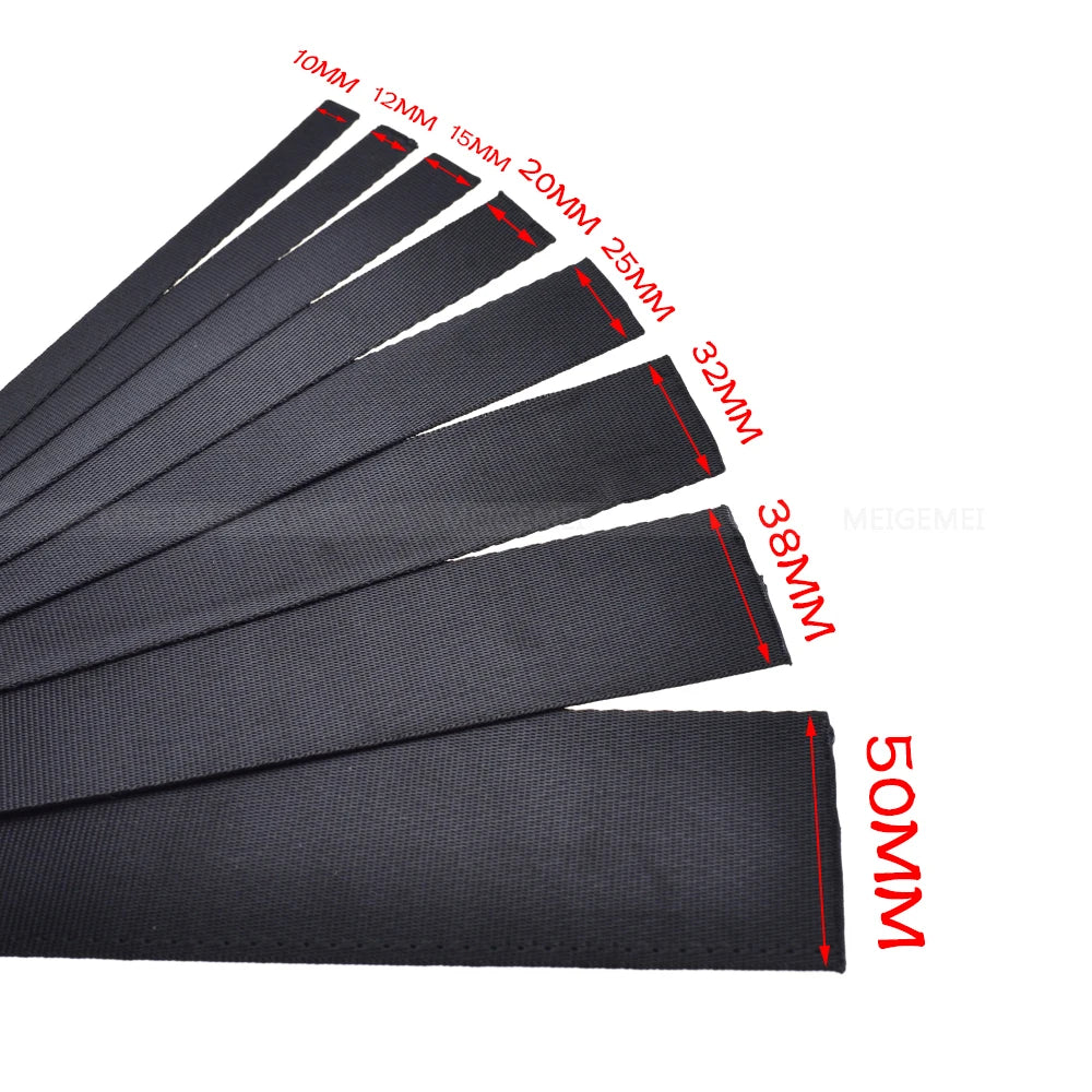 Polyesterfaser Gurtband 10-50mm breit für Outdoor Hundehalsband Tasche